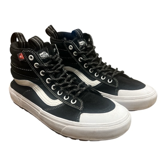 Vans Men's 9.5 M Black Sk8-Hi 500714 All Weather Boots Primaloft Insulation HEIQ